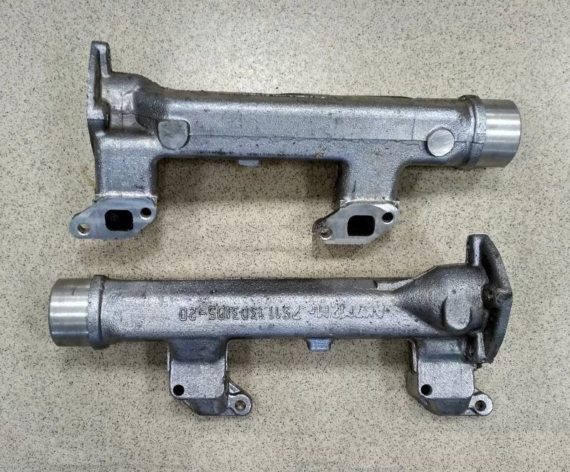 купить Труба водяная передняя левая разд. головка